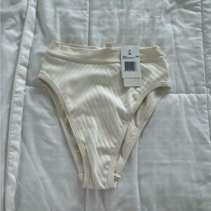 L*Space Cream Textured Fabric